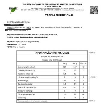 Nova Tabela Nutricional De Alimentos